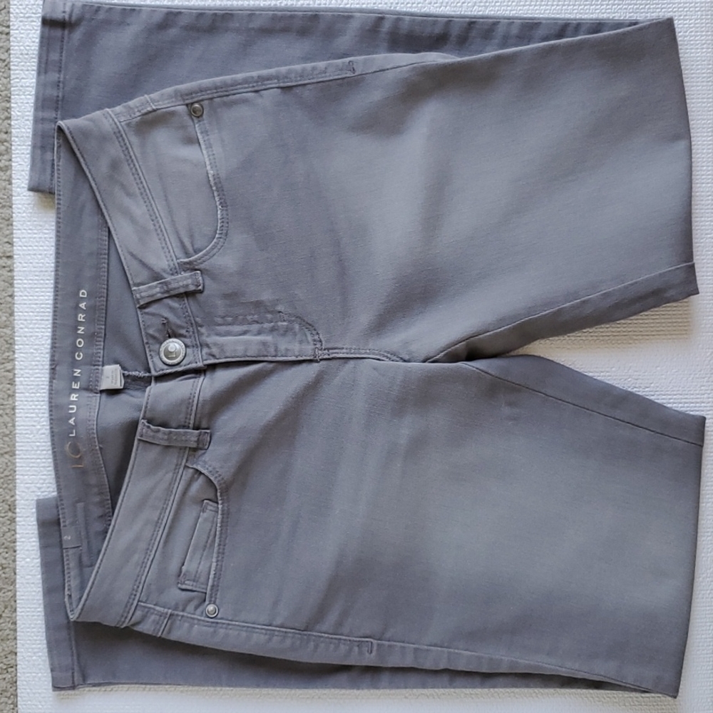 LC Lauren Conrad Light Gray Jeans